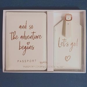 Passport and Luggage Tag Set NIB